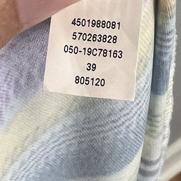 Chico's Fantastical Stripe Twist Front Maxi Dress US size XL Chicos Size 3 - Picture 9 of 9